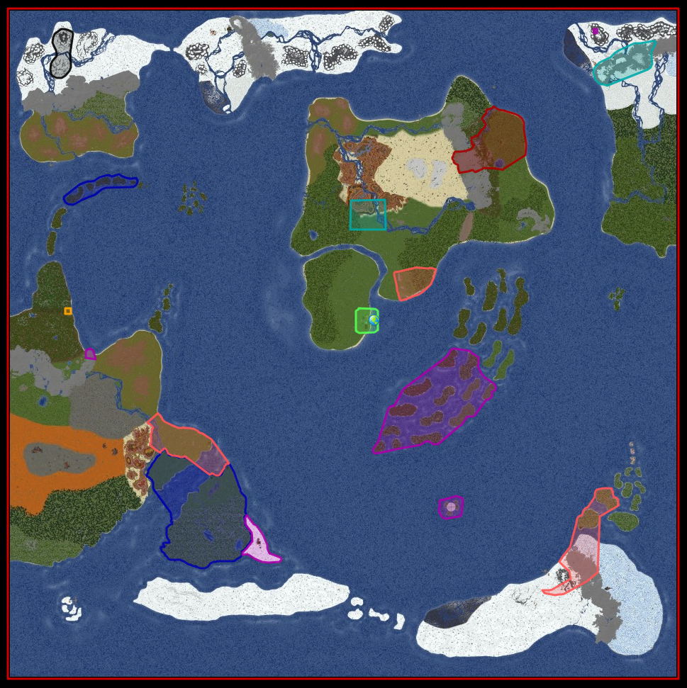Map of the world